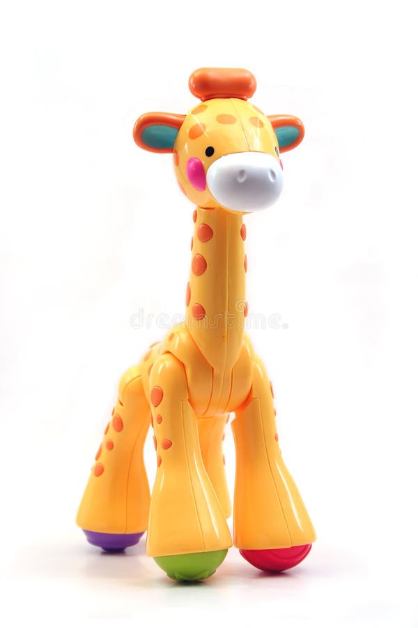 Spielzeug Giraffe Stock Abbildung Illustration Von Bewegung 22739696