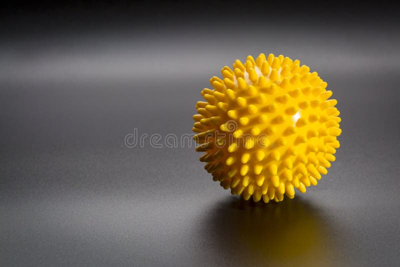Spiky jaźń masażu piłka zdjęcia stock Spiky jaźń masażu piłka zdjęcia stock