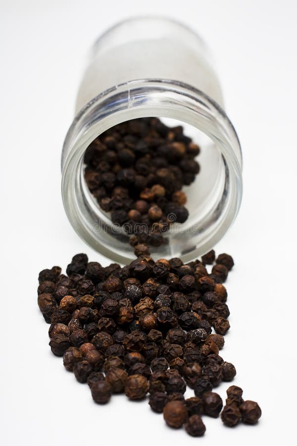 Spilled black pepper stock image. Image of spicy, spilled 17892851