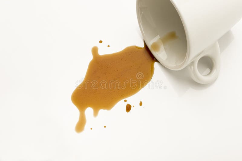 Cup of Coffee Spilled on Carpet Stock Image Image of housekeeping