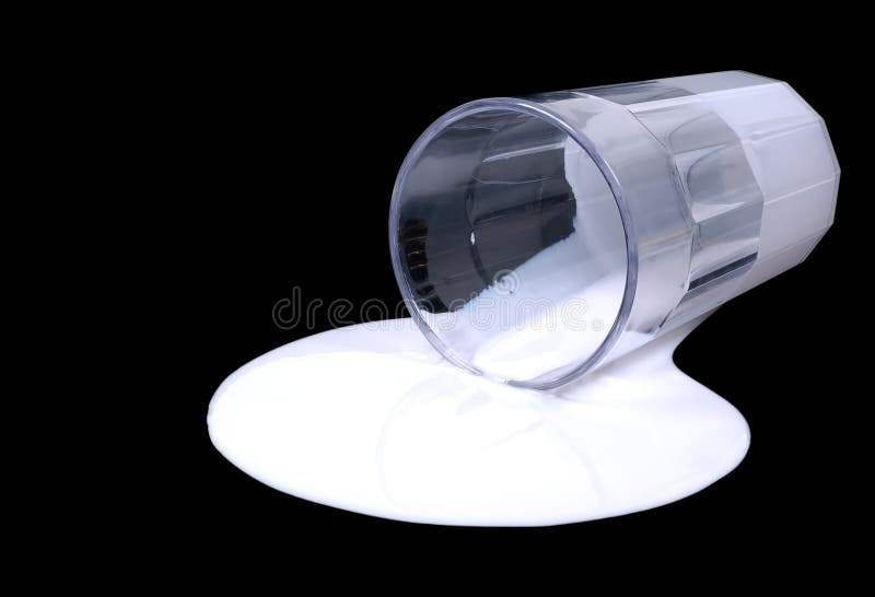 Spilled Milk royalty free stock image Spilled Milk royalty free stock image