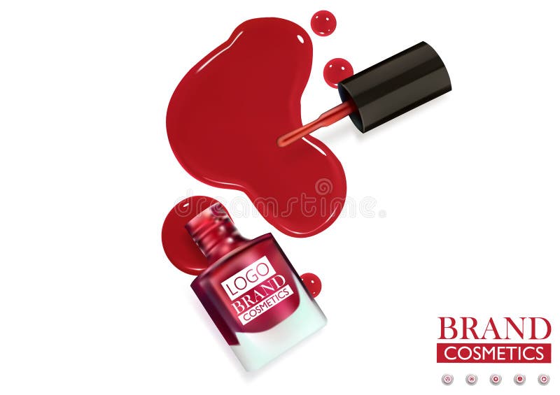 Spilled Nail Polish 3D model - Download Life and Leisure on