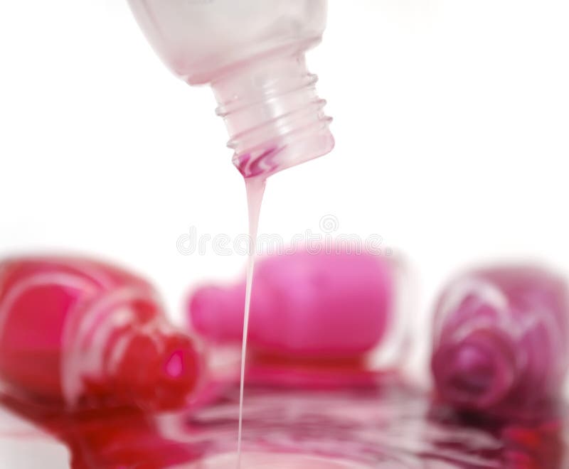 Spilling Nail Polish