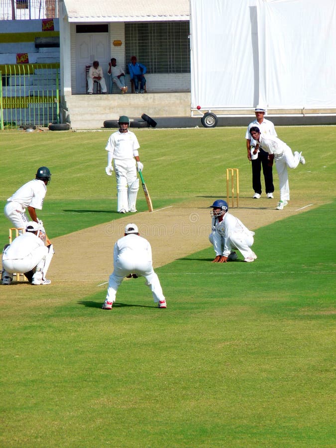 Spin Bowling editorial image. Image of asia, batsman 12111830