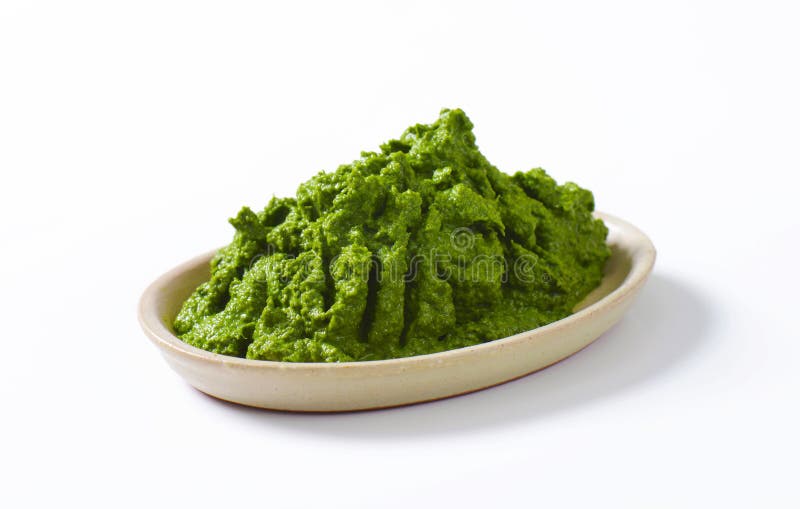 Spinach puree