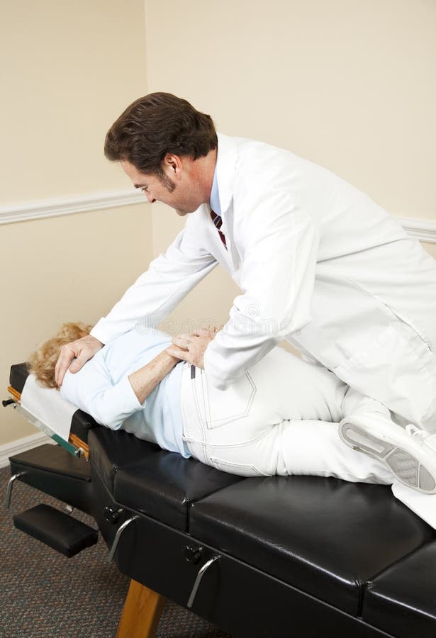 Chiropractic Adjustment Tool Stock Image Image of office, people