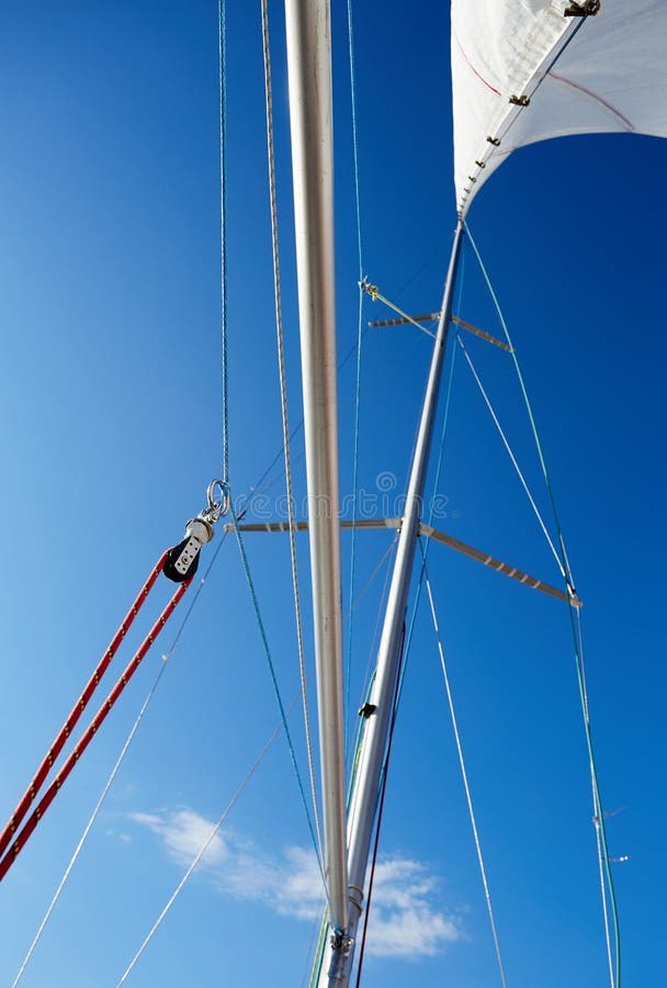 spinnaker pole sailboat