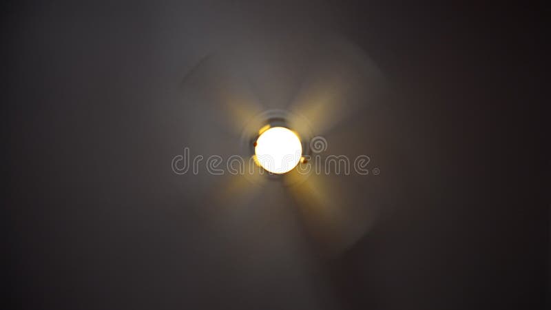Spinning Ceiling Fan Closeup Stock Video Video Of Steel