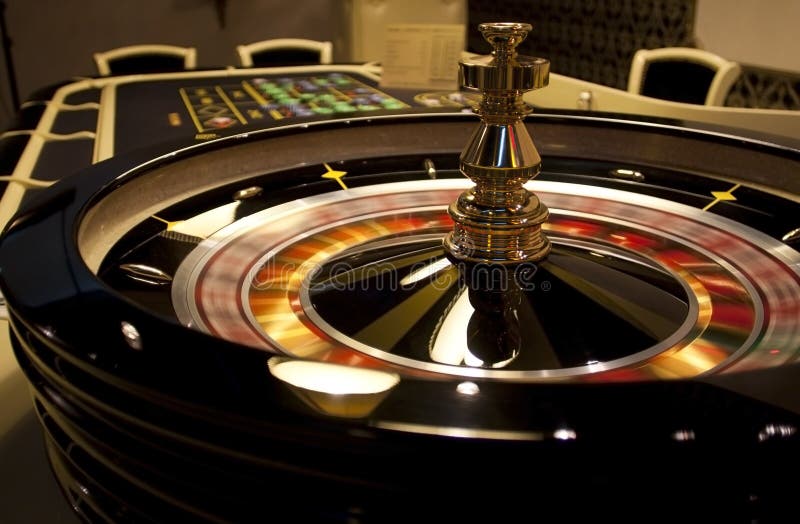 Spinning Roulette stock photo. Image of round, native 9238374