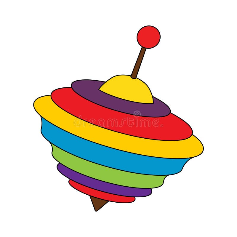 Spinning Top Stock Illustrations – 2,270 Spinning Top Stock ...