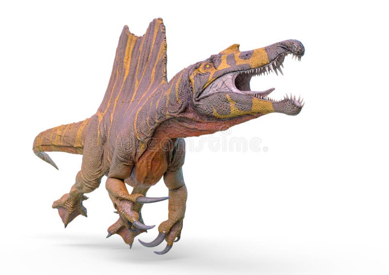 Hypsilophodon dinosaur running or jumping - 3D render Stock Photo - Alamy