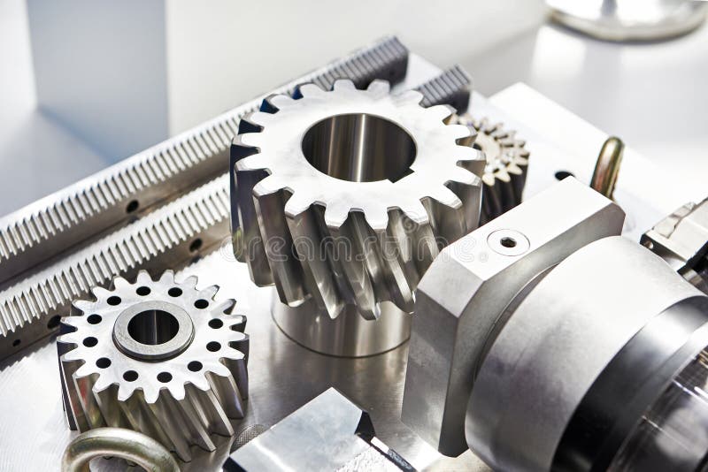 Spiral bevel gear stock image. Image of teeth, gearing 220306393