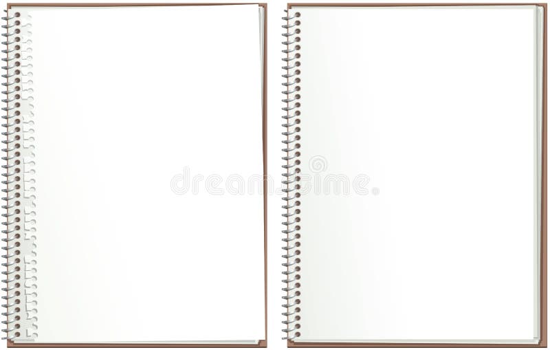 Wire bound or spiral bound sketchbook made from grey board