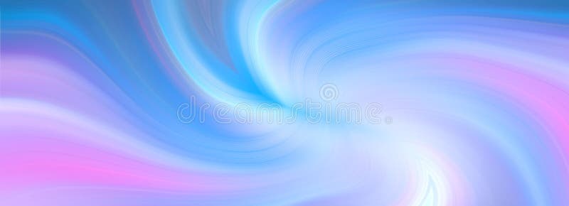 Spiral of luminous pink and blue lines smooth arcs light abstract futuristic background stock illustratie