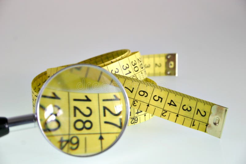 Spiral Measuring Tape stock image. Image of suit, thin 1254325