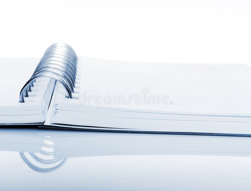 Spiral note book royalty free stock photo Spiral note book royalty free stock photo