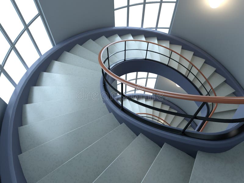 Spiral stair