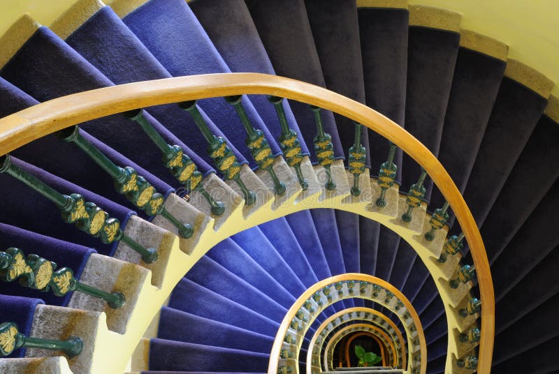 Spiral Staircase royalty free stock photos