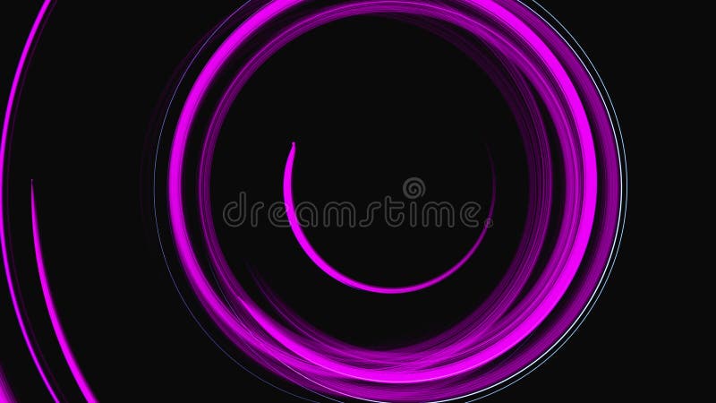 Spirale astratta linee luminose rotanti generate dal computer sfondo 3d rendering sfondo royalty illustrazione gratis
