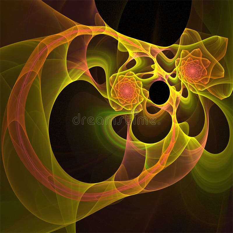 Spirales 3d vertes oranges folles de fractales d'abrégé sur art de fractale de calculateur numérique illustration de vecteur Spirales 3d vertes oranges folles de fractales d'abrégé sur art de fractale de calculateur numérique illustration de vecteur