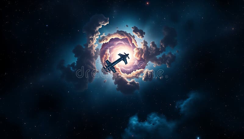 Spiralna galaktyka kosmiczna kosmiczna galaktyka spiralna galaktyki kosmicznej galaktyki spiralnej Generative AI ilustracji