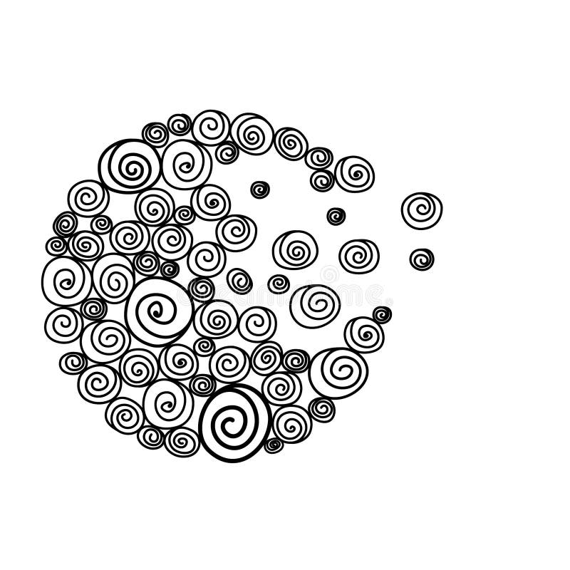 Spirals stock illustration. Illustration of decoration 28711525