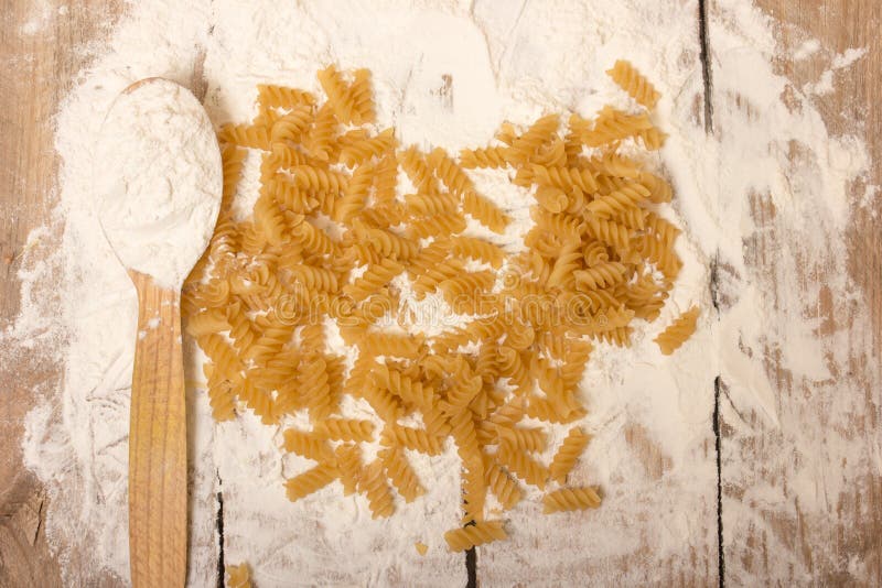 Spirals pasta royalty free stock photography