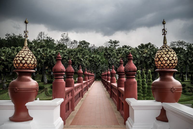 Spiritual buddhist way with vanishing point, holy passage. Spiritual way with vanishing point, holy passage, buddhist temple architecture with long way to the royalty free stock photography Spiritual buddhist way with vanishing point, holy passage. Spiritual way with vanishing point, holy passage, buddhist temple architecture with long way to the royalty free stock photography