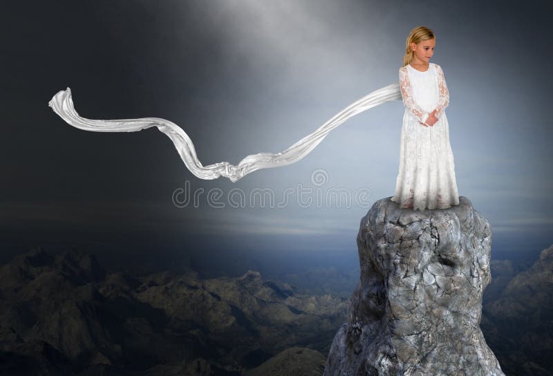 Spiritual Rebirth, Peace, Hope, Love, Nature, Girl stock photo Spiritual Rebirth, Peace, Hope, Love, Nature, Girl stock photo