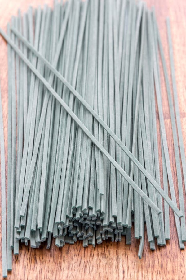 Spirulina Organic Noodles stock image. Image of culture 76510719