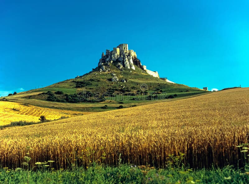 Spišský hrad v lete, Slovensko