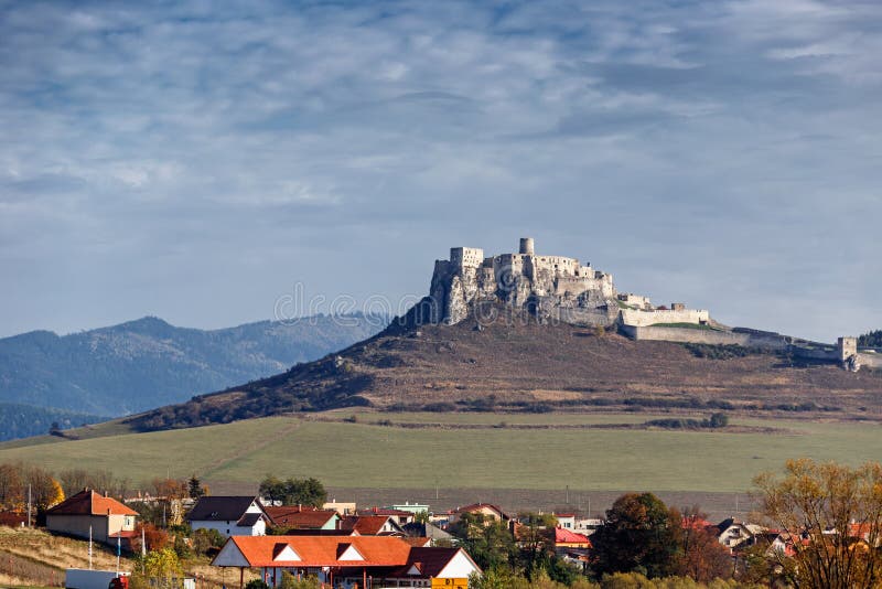 zrúcanina Spišského hradu