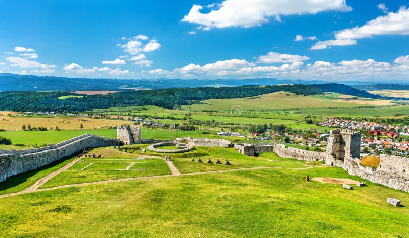 Spis Castle, a UNESCO world heritage site in Slovakia