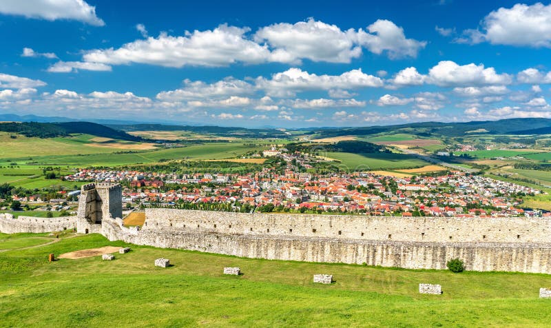 Spis Castle, a UNESCO world heritage site in Slovakia