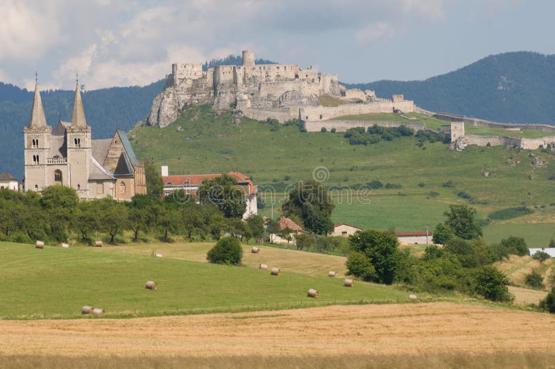 Spisska Kapitula and Spis castle, Slovakia