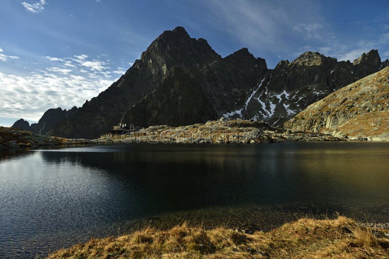 Spišské pleso, Teryho chata, Vysoke Tatry, Slovakia