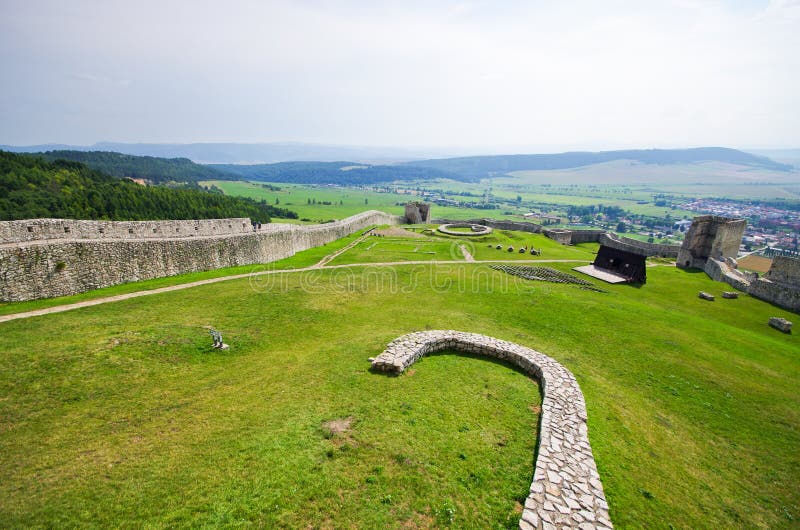 Spissky Hrad castle, Slovakia