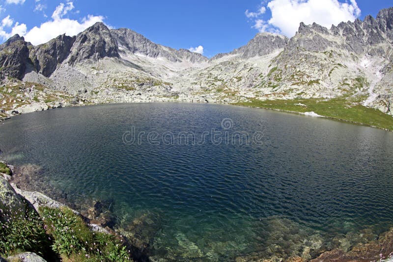 5 Spisskych plies - tarns in High Tatras, Slovaki