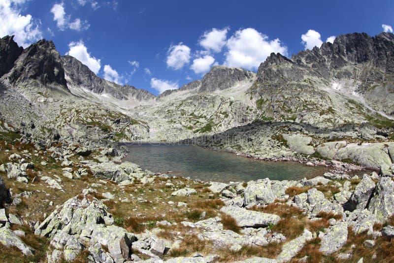 5 Spisskych plies - tarns in High Tatras, Slovaki