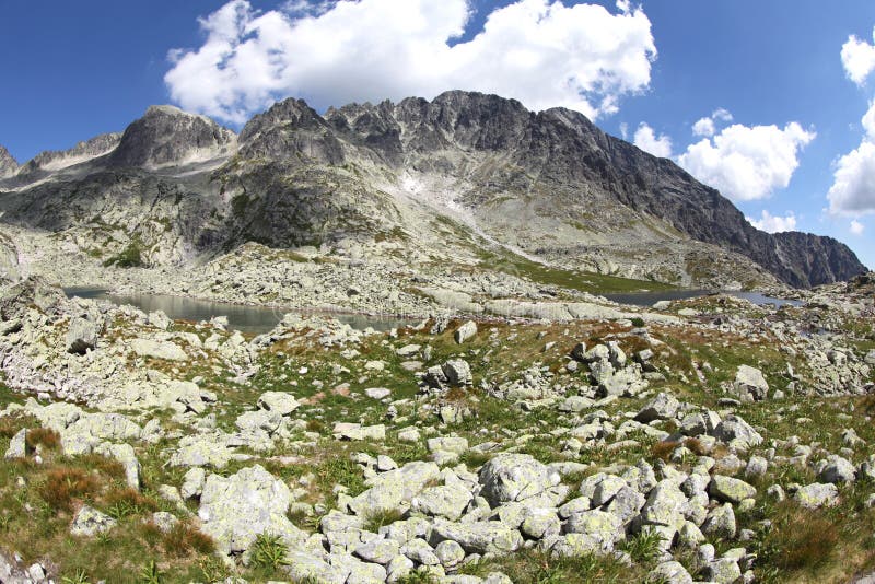 5 Spisskych plies - tarns in High Tatras, Slovaki