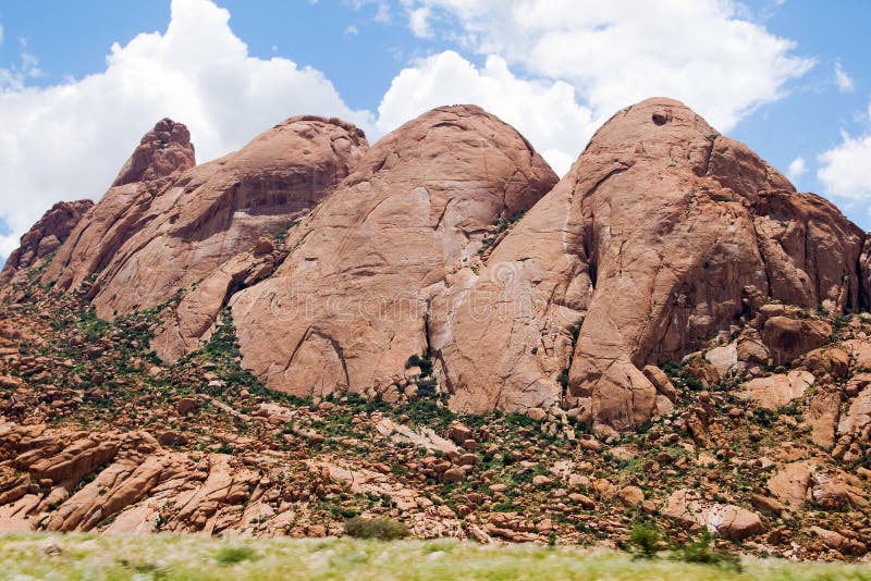 Spitzkoppe in Namibia, Africa royalty free stock photos