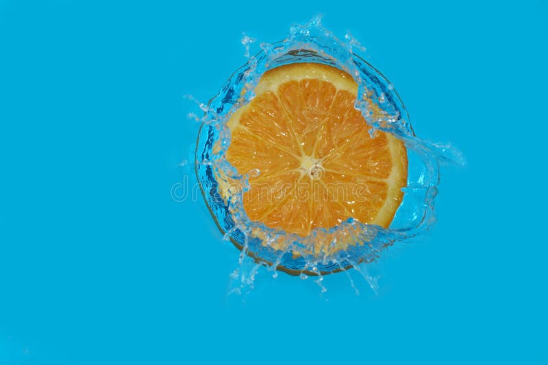 Splash orange