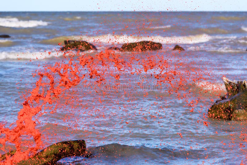 Red Sea Collapse Wave Army Stock Photos Free & RoyaltyFree Stock