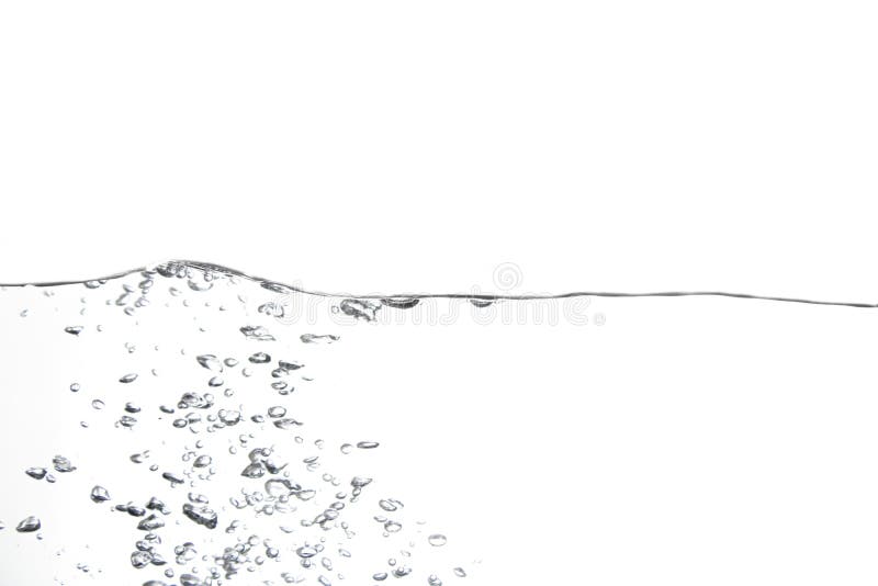 Splashed water surface stock photos