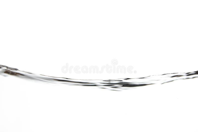 Splashed water surface stock photo