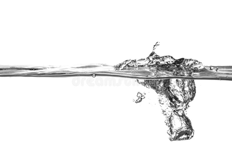 Splashing water surface royalty free stock photography