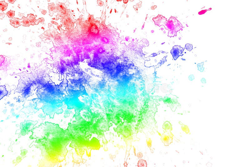 Rainbow Splatter Stock Illustrations 6 676 Rainbow Splatter