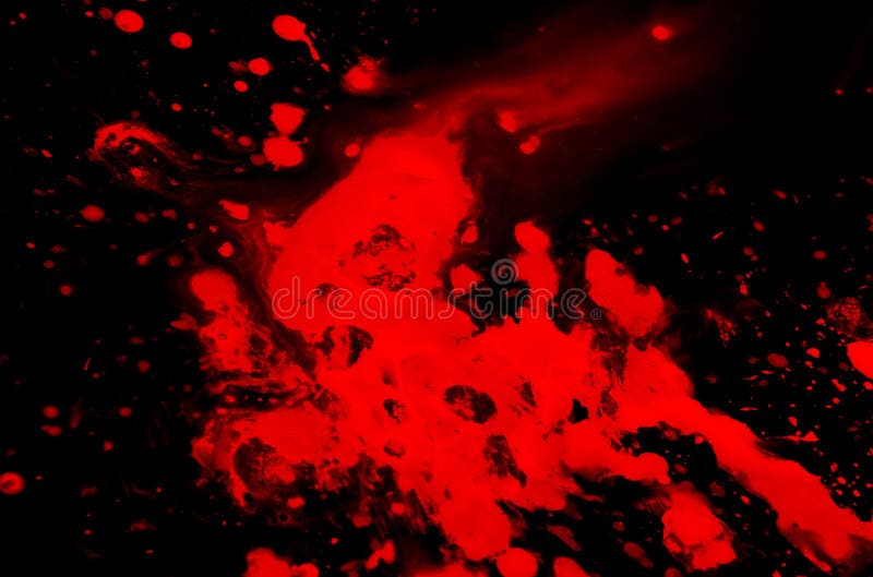 Red blood splatters on black background. Red blood splatters on black background.