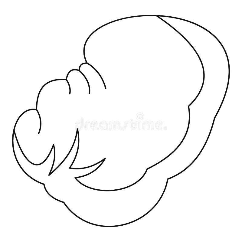 Spleen Coloring Template Pancreas Liver Sketch Coloring Page