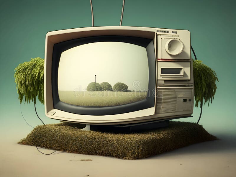 Splendore visivo ineguagliato : spettacolare fotografia televisiva per spettacoli di intrattenimento illustrazione vettoriale